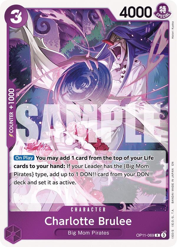 Charlotte Brulee - OP11-069 - R - Foil Charlotte Brulee - OP11-069 - R - Foil