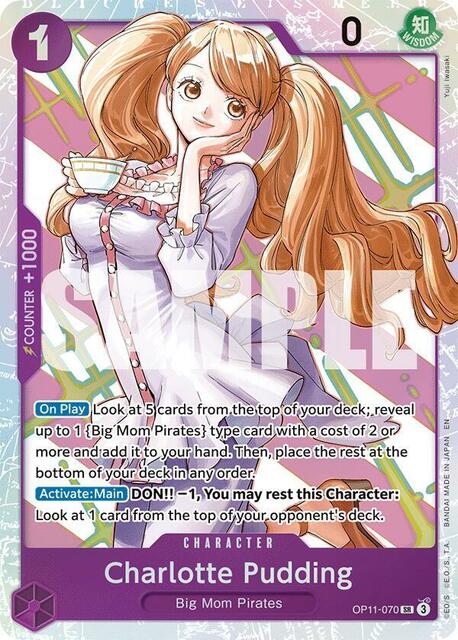 Charlotte Pudding - OP11-070 - SR - Foil