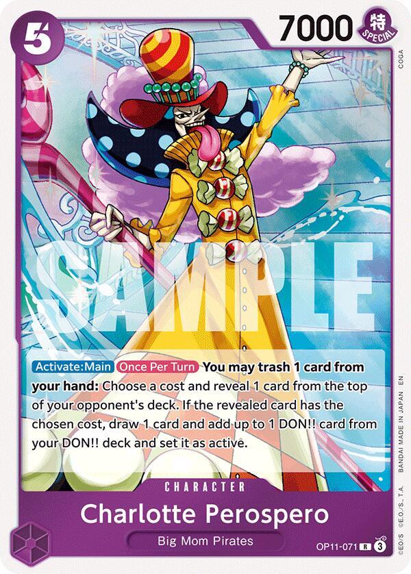 Charlotte Perospero - OP11-071 - R - Foil Charlotte Perospero - OP11-071 - R - Foil