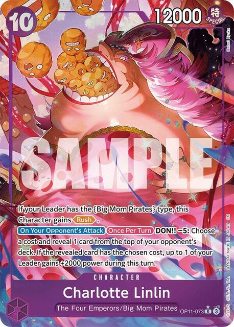 Charlotte Linlin (Alternate Art) - OP11-073 - R - Foil