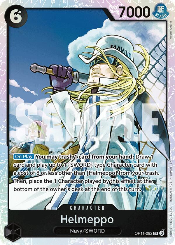 Helmeppo - OP11-092 - SR - Foil Helmeppo - OP11-092 - SR - Foil