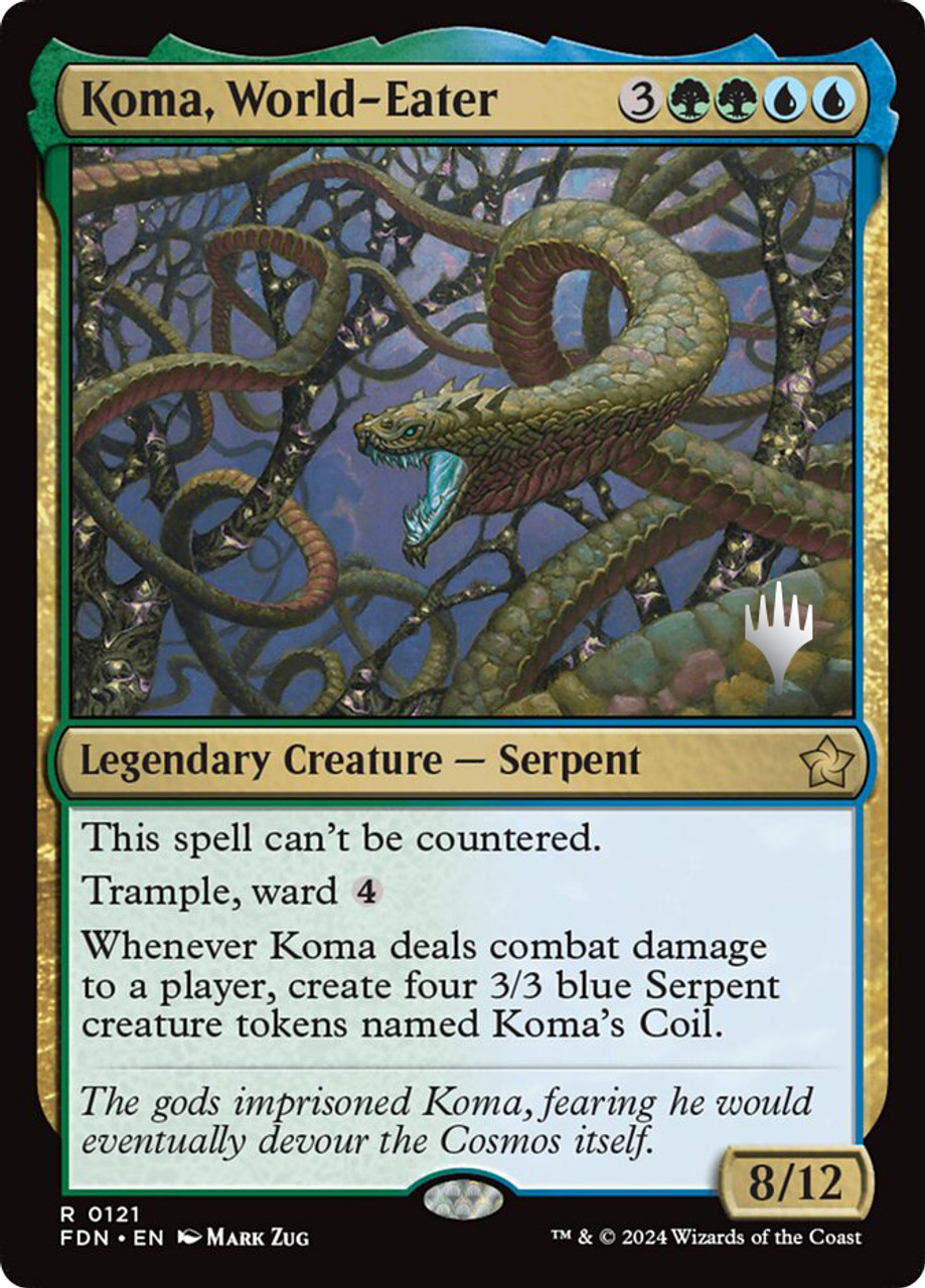 Koma, World-Eater - Foil - Promo Pack