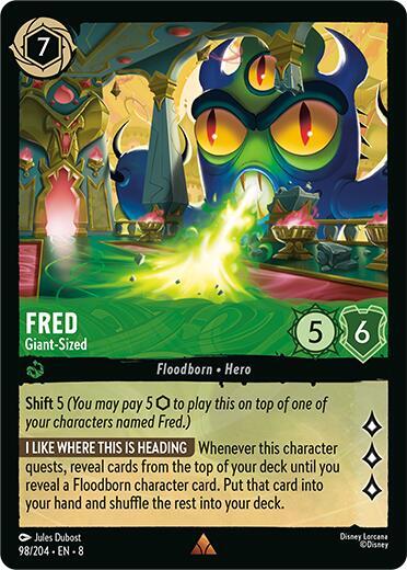 Fred - Giant-Sized - 98/204 - Rare