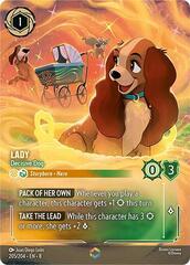 Lady - Decisive Dog - 205/204 - Enchanted - Holofoil