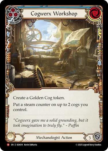 Cogwerx Workshop - Rainbow Foil