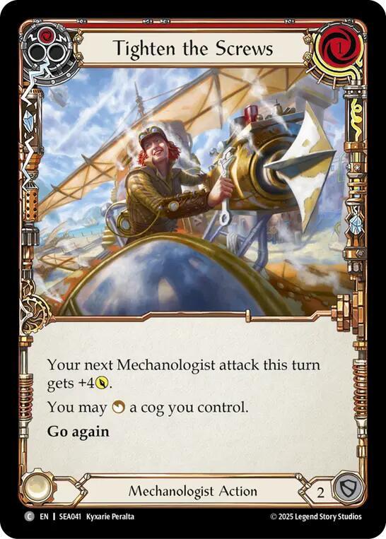 Tighten the Screws - Rainbow Foil