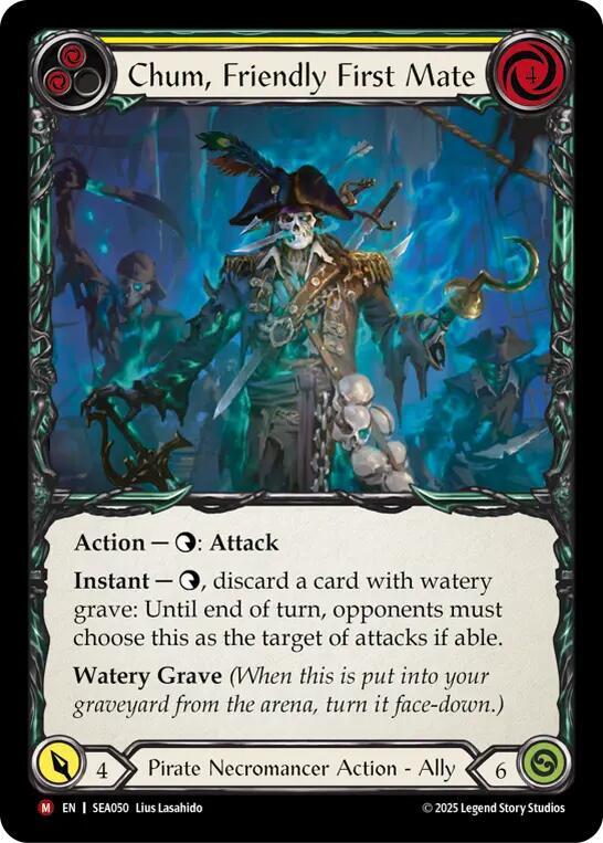 Chum, Friendly First Mate - Rainbow Foil
