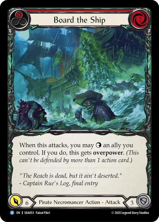 Board the Ship - Rainbow Foil