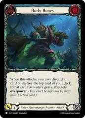 Burly Bones (Blue) - Rainbow Foil
