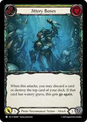 Jittery Bones (Yellow) - Rainbow Foil