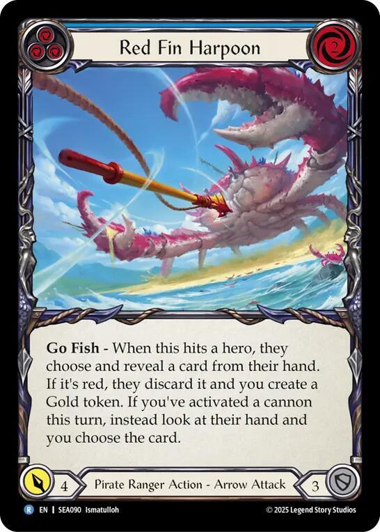 Red Fin Harpoon