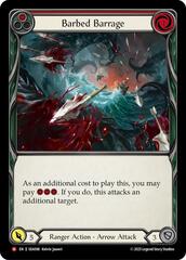 Barbed Barrage - Rainbow Foil