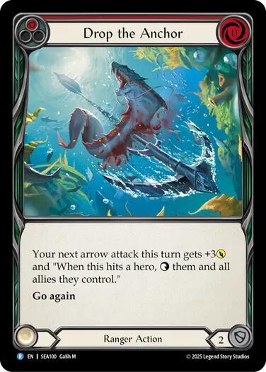Drop the Anchor - Rainbow Foil