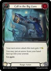 Call in the Big Guns (Red) - Rainbow Foil