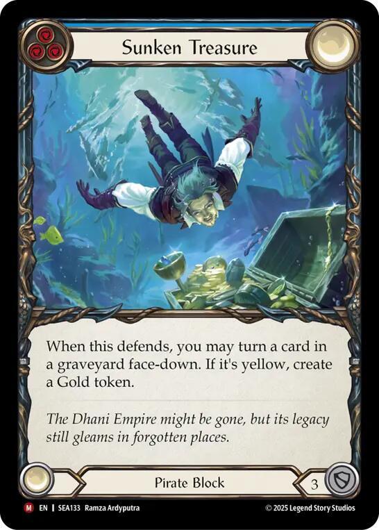 Sunken Treasure - Rainbow Foil