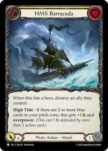 HMS Barracuda - Rainbow Foil