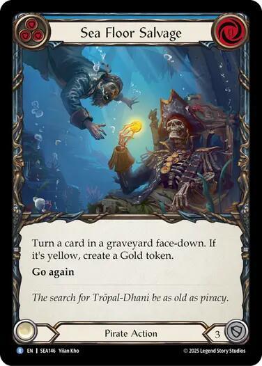 Sea Floor Salvage - Rainbow Foil