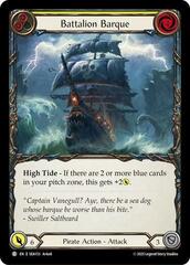 Battalion Barque (Yellow) - Rainbow Foil