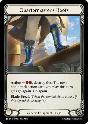 Quartermasters Boots (Treasure) - Cold Foil
