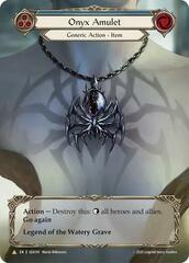 Onyx Amulet (Treasure) - Cold Foil