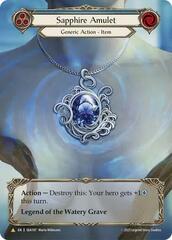 Sapphire Amulet (Treasure) - Cold Foil