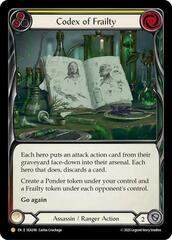Codex of Frailty - Rainbow Foil