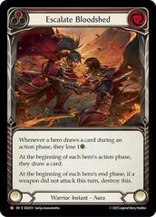 Escalate Bloodshed - Rainbow Foil