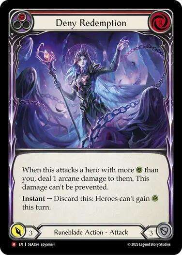 Deny Redemption - Rainbow Foil
