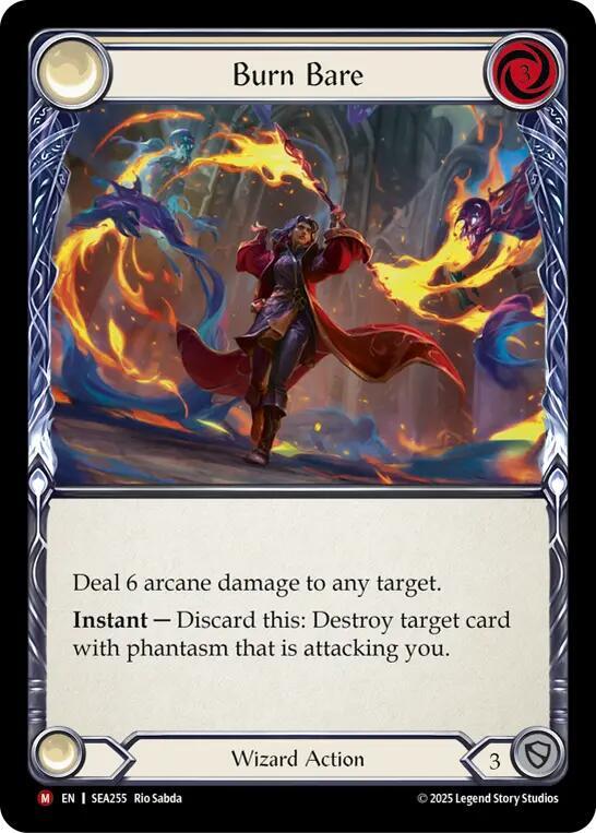 Burn Bare - Rainbow Foil