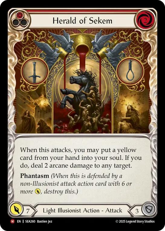 Herald of Sekem - Rainbow Foil