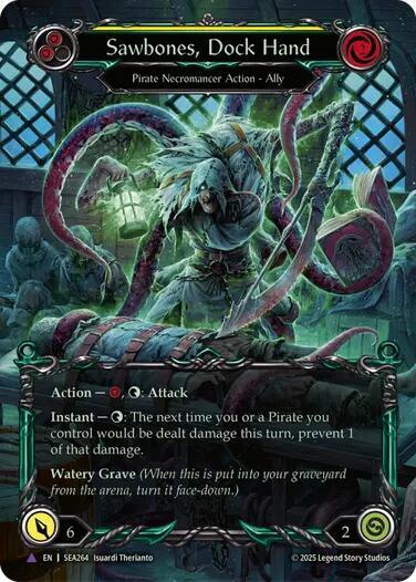 Sawbones, Dock Hand - Cold Foil