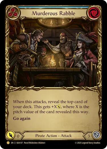 Murderous Rabble (Treasure) - Cold Foil