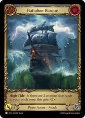 Battalion Barque (Blue) (Treasure) - Cold Foil