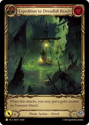Expedition to Dreadfall Reach (Treasure) - Cold Foil