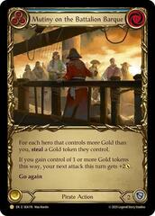 Mutiny on the Battalion Barque (Treasure) - Cold Foil