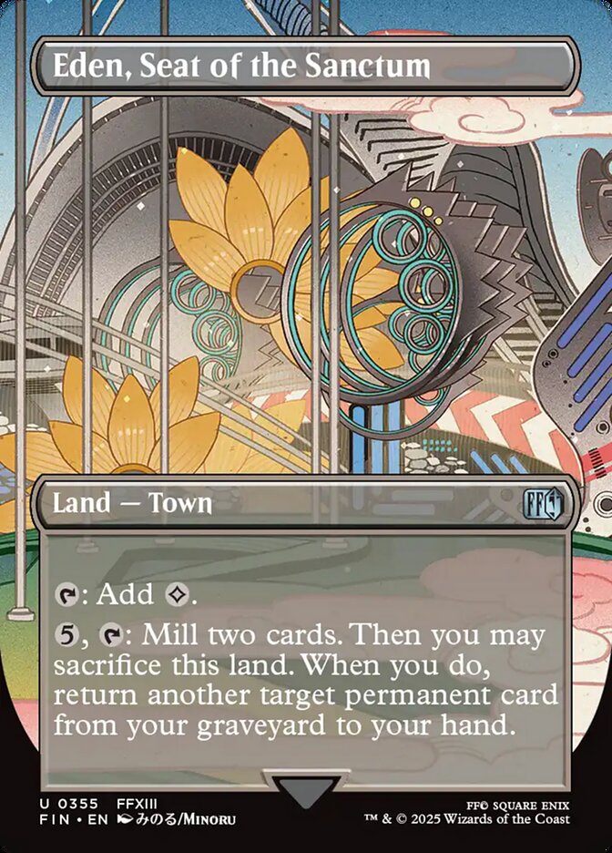 Eden, Seat of the Sanctum - Borderless