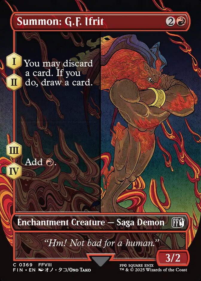 Summon: G.F. Ifrit - Borderless