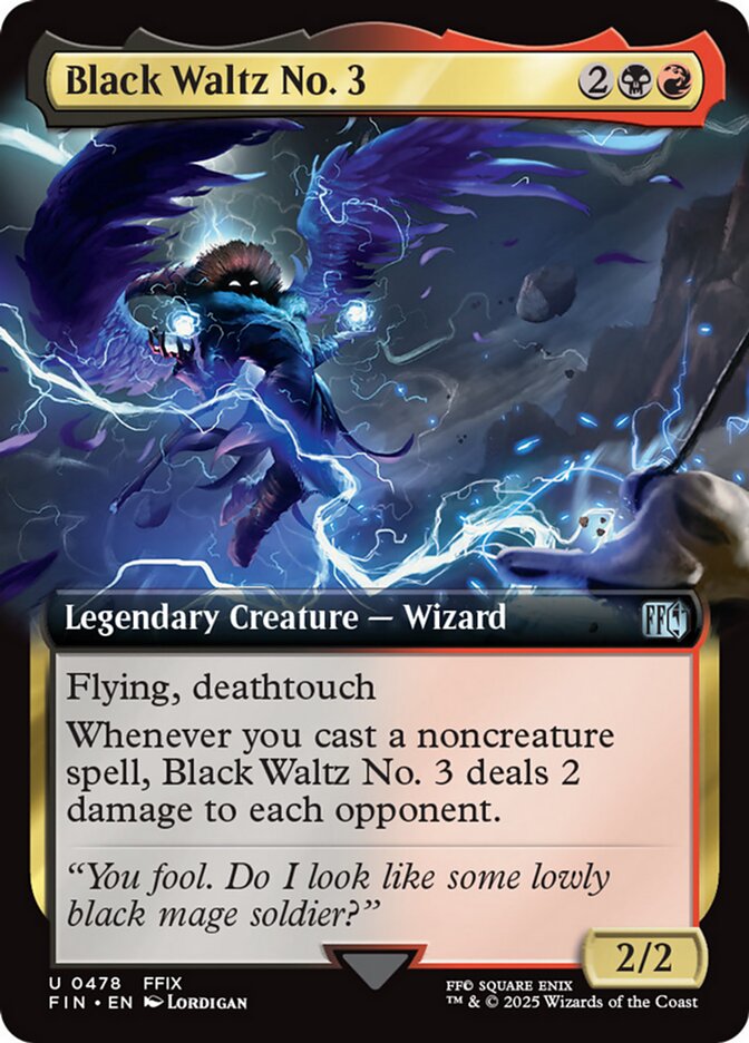 Black Waltz No. 3 - Extended Art