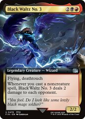 Black Waltz No. 3 - Extended Art