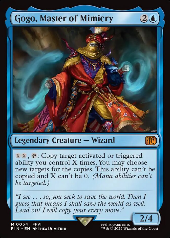 Gogo, Master of Mimicry - Foil