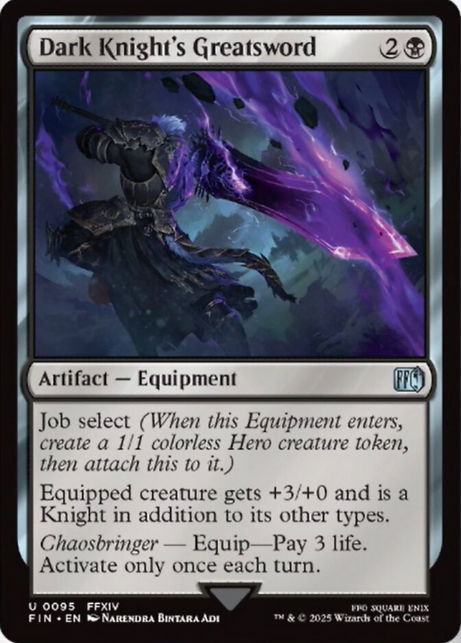 Dark Knights Greatsword - Foil