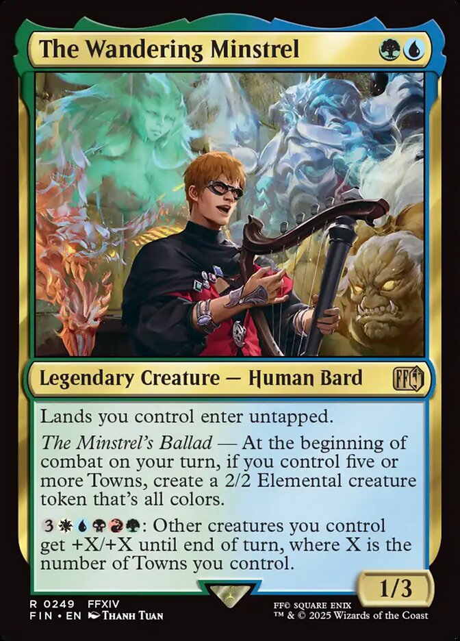 The Wandering Minstrel - Foil