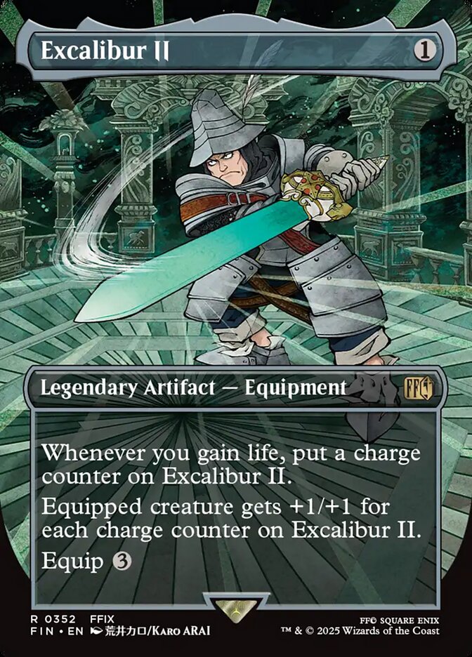 Excalibur II - Foil - Borderless