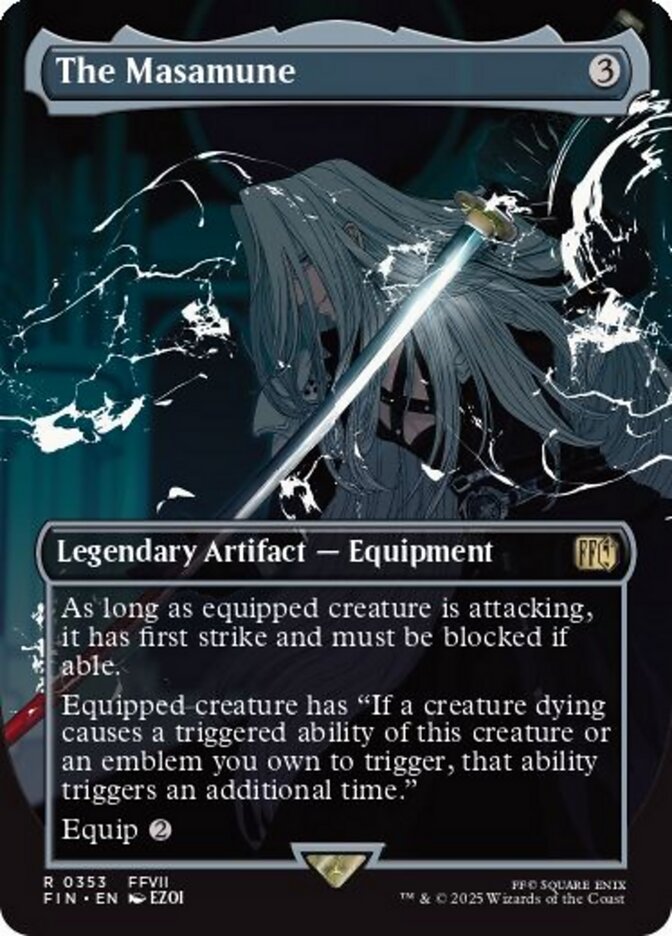 The Masamune - Foil - Borderless