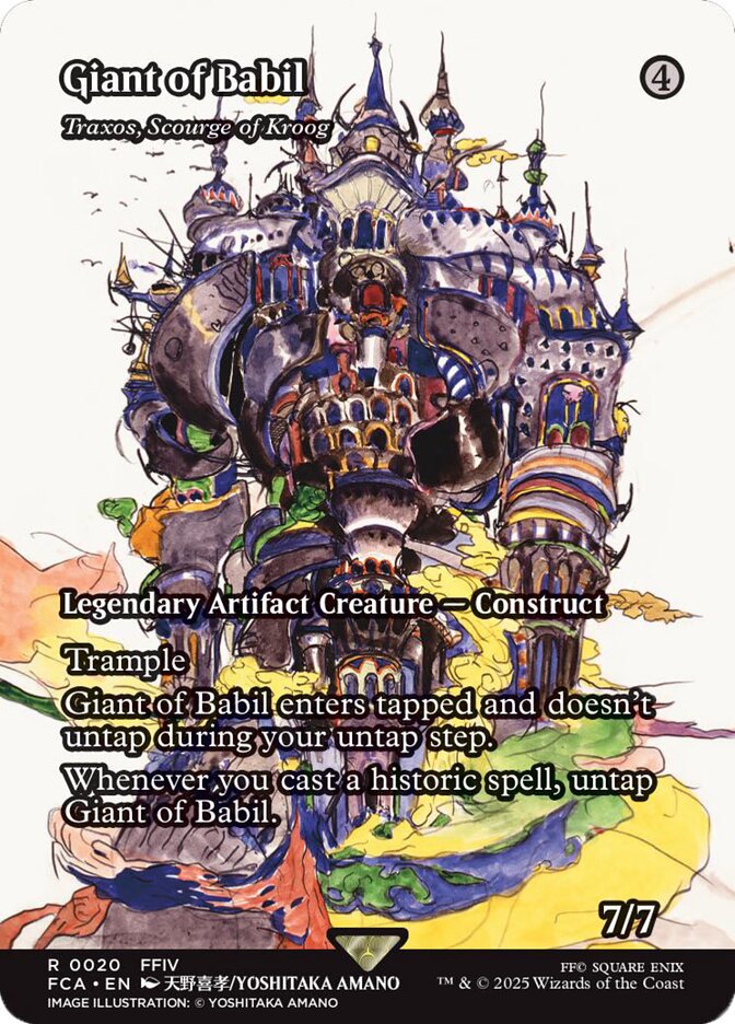 Giant of Babil - Traxos, Scourge of Kroog - Showcase