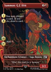 Summon: G.F. Ifrit - Foil - Borderless
