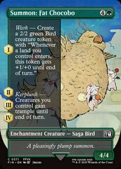 Summon: Fat Chocobo - Foil - Borderless