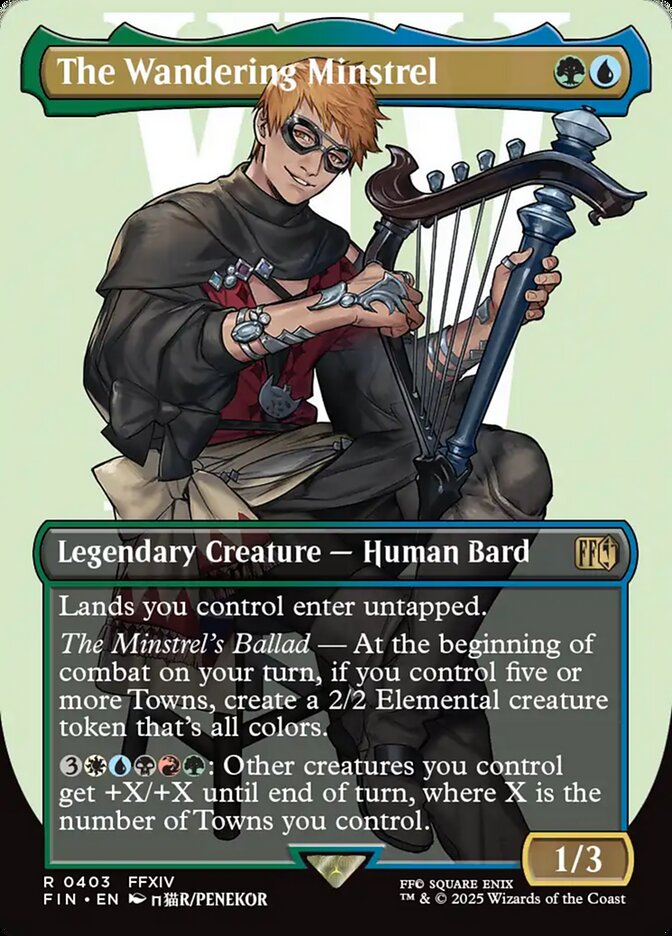 The Wandering Minstrel - Foil - Borderless
