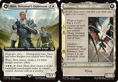 Dion, Bahamut's Dominant // Bahamut, Warden of Light - Foil - Extended Art