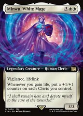 Minwu, White Mage - Foil - Extended Art
